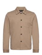 Superflex Overshirt Tops Overshirts Beige Lindbergh