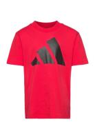 J Bl Tee 160 Tops T-shirts Short-sleeved Red Adidas Sportswear