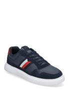 Light Cupsole Lth Mix Stripes Matalavartiset Sneakerit Tennarit Navy T...