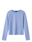 Nlfdinci Ls Short S Top Tops T-shirts Long-sleeved T-shirts Blue LMTD