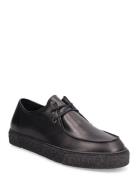 Biachad Loafer Suede Loaferit Matalat Kengät Black Bianco