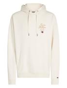 Script Hilfiger Stack Hoody Tops Sweat-shirts & Hoodies Hoodies Cream ...