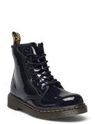 1460 J Patent Lamper Bootsit Nauhalliset Saapikkaat Black Dr. Martens