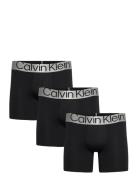 Boxer Brief 3Pk Bokserit Black Calvin Klein