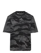 J Camo T Sport T-shirts Short-sleeved Black Adidas Sportswear