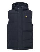 Padded Hooded Gilet Toppaliivi Black Lyle & Scott