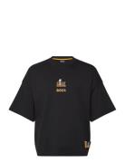 Thorpe_Nfl Tops T-shirts Short-sleeved Black BOSS