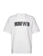 Wwasa Humaan Tshirt Tops T-shirts Short-sleeved White Double A By Wood...