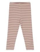 Tnstfro Uni Rib Leggings Bottoms Leggings Pink The New