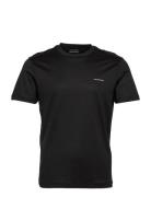 T-Shirt Tops T-shirts Short-sleeved Black Emporio Armani