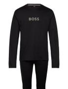 Gift Long Set Pyjama Black BOSS