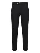 Linen Club Pants Bottoms Trousers Formal Black Lindbergh