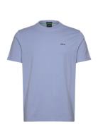 Tee Sport T-shirts Short-sleeved Blue BOSS