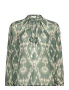 Blouse Menaelle Tops Blouses Long-sleeved Green Ba&sh