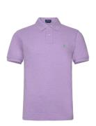 Ss Kc Slim Fit Model 1 Tops Polos Short-sleeved Purple Polo Ralph Laur...