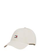 Tjw Heritage Plaque Cap Accessories Headwear Caps Beige Tommy Hilfiger