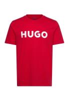 Dulivio Designers T-shirts Short-sleeved Red HUGO