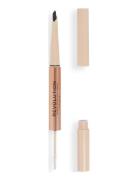 Revolution Fluffy Brow Filter Duo Granite Kulmakynä Meikki Black Revol...