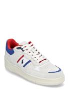 Masters Sport Suede Sneaker Matalavartiset Sneakerit Tennarit White Po...