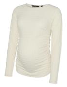 Vmmida Ls Top Jrs Ga Tops T-shirts & Tops Long-sleeved White Vero Moda...