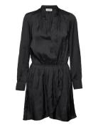 Rinka Satin Lyhyt Mekko Black Zadig & Voltaire