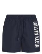 Medium Drawstring Uimashortsit Navy Calvin Klein