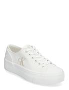 Vulc Flatform Low Canvas Mg Matalavartiset Sneakerit Tennarit White Ca...