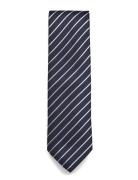 H-Tie 7,5 Cm-222 Solmio Kravatti Navy BOSS