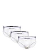 Hip Brief 3Pk Y-sepalus Briefs Alushousut White Calvin Klein