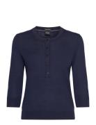 Fiblure Tops Knitwear Jumpers Navy BOSS