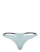 Dipped String Thong Stringit Alusvaatteet Blue Calvin Klein