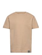 Organic Thorlino Tee Fav Tops T-shirts Short-sleeved Beige Mads Nørgaa...