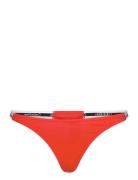 Dipped String Thong Stringit Alusvaatteet Red Calvin Klein