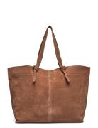 Suede Veg Aubrey Bag Bags Small Shoulder Bags-crossbody Bags Brown Bec...