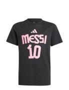 Y Messi N&N G T Sport T-shirts Short-sleeved Black Adidas Performance