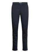 Bs Olav Regular Fit Chinos Bottoms Trousers Chinos Navy Bruun & Stenga...