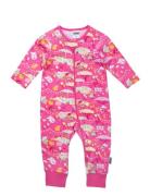 Fira Pyjamas Pyjama Sie Jumpsuit Haalari Pink MUMIN