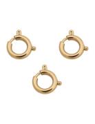 Spring Rings 3-Pack Kaulakoru Riipukset Gold Edblad