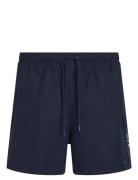 Medium Drawstring Tape Uimashortsit Navy Tommy Hilfiger