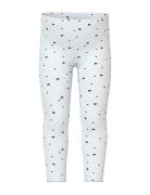 Nmfvemia Legging Bottoms Leggings White Name It