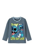 Nmmfabron Stitch Nreg Ls Top Wdi Tops T-shirts Long-sleeved T-shirts B...