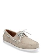 Merton Suede Boat Shoe Purjehduskengät Kengät Cream Polo Ralph Lauren