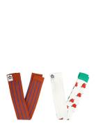 Arrowed Heart 2-Pack Leggings Sukkahousut Multi/patterned Mini Rodini