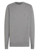 Essential Terry Crewneck Tops Knitwear Round Necks Grey Tommy Hilfiger