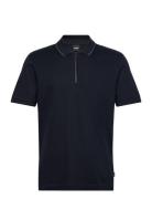 H-Paras 59 Tops Polos Short-sleeved Navy BOSS