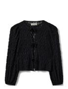 Hazelsy Shirt Tops Blouses & Tunics Black Sofie Schnoor Young