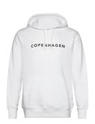 Copenhagen Sweat Hoodie Tops Sweat-shirts & Hoodies Hoodies White Lind...