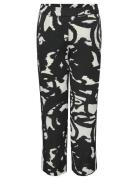 Carnicon Life Wide Pants Aop Bottoms Trousers Wide Leg Black ONLY Carm...