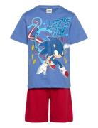 Pyjama Pyjamasetti Pyjama Blue Sonic