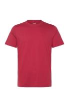 Hco. Guys Knits Tops T-shirts Short-sleeved Red Hollister